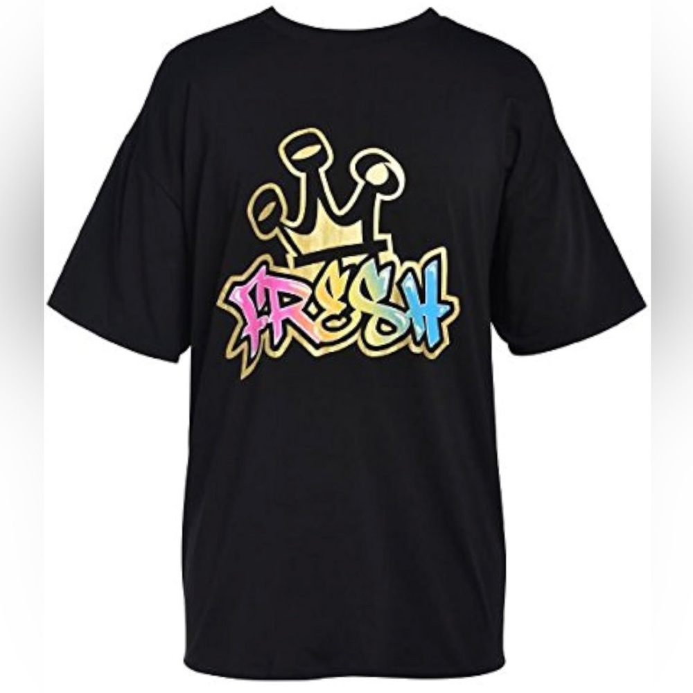 Amscan Adult XL “Fresh” Hip Hop T-Shirt By Amscan NWT Halloween/Cosplay/Party